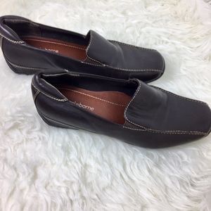 Liz Claiborne Brown Flex Loafers Size 9